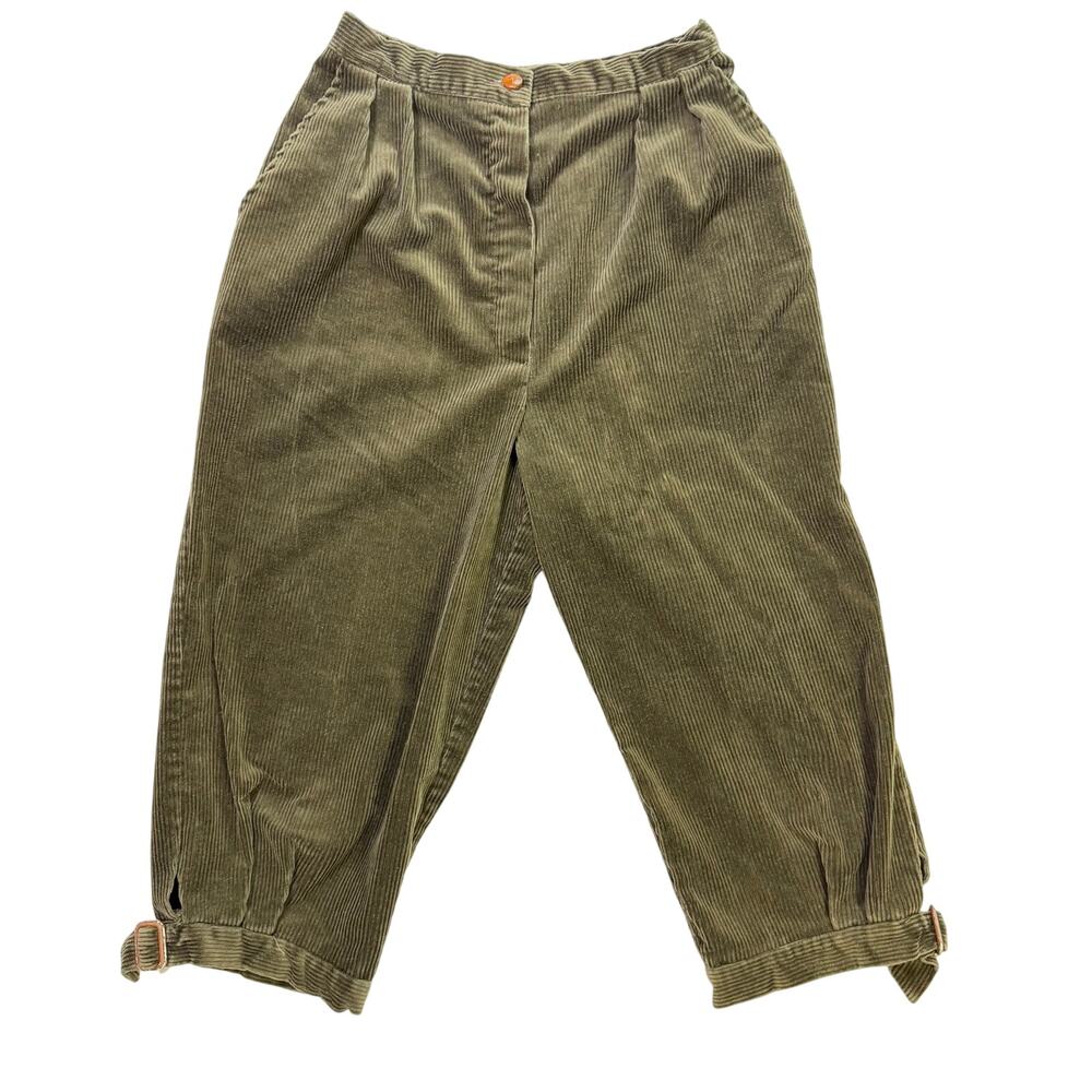 RRRRuss Vintage Women's Olive Green Pants- Size Medium